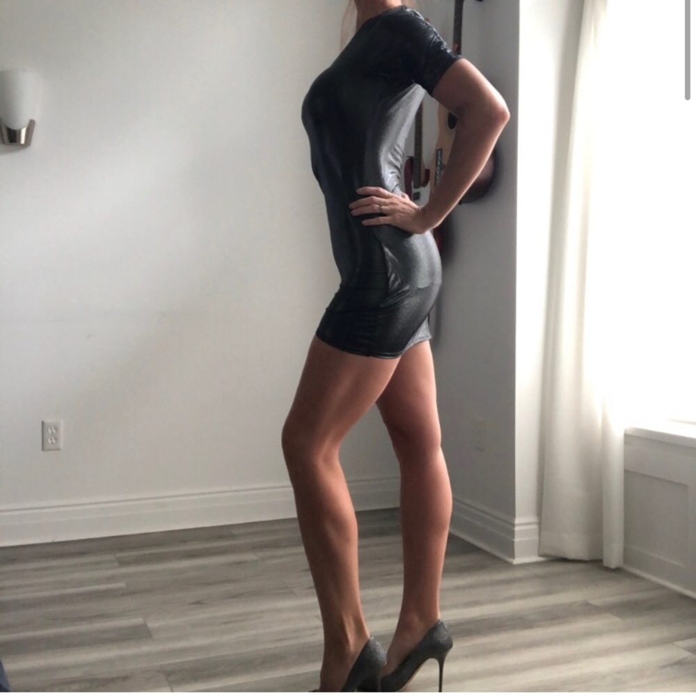 Pink Lipstick 👄 Mini Dress